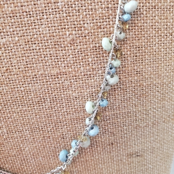 Guess Peridot and multi stone necklace - Picture 3 of 6